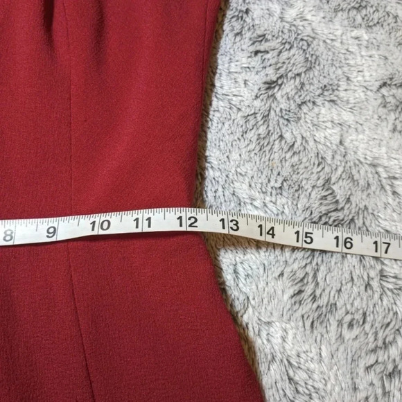 Dress The Population Iris Red Maxi Dress Trumpet Size Small - Picture 9 of 10